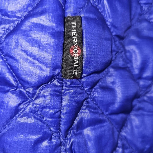 The North Face Women's quilted Pattern jacket Purple sz Midium - Picture 8 of 12